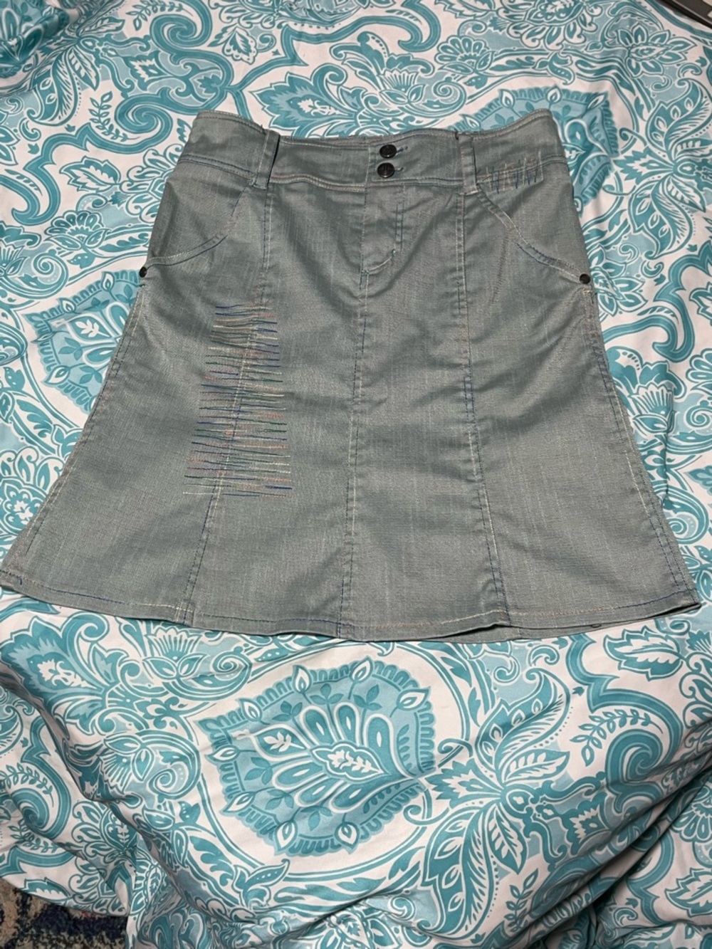BCBGirls A-Line Denim Skirt